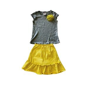 Girl Friends Girls Polka Dot Skort  Two Piece S 5